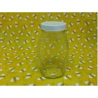 Glass 1lb Queenline Jar